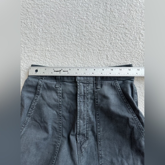 MOTHER The Wrapper Patch Springy Ankle‎ jeans 27 charcoal EUC - Picture 9 of 13